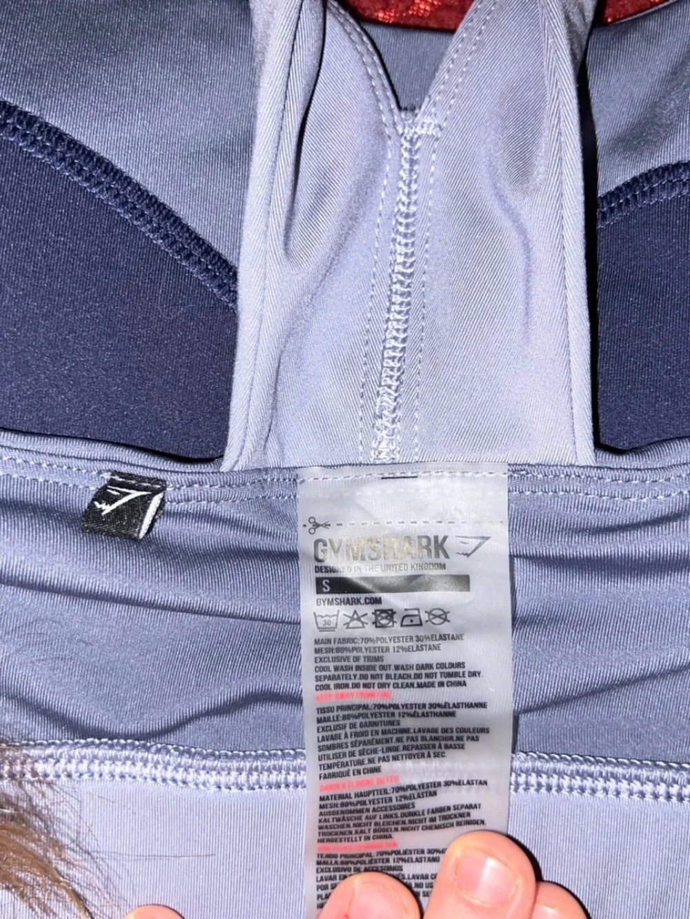 Gymshark purple sports
